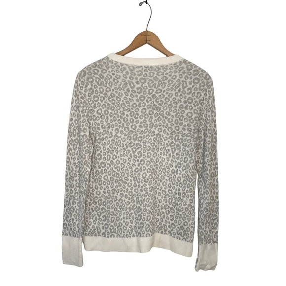 A New Day | Grey Leopard Print Sweater - Picture 4 of 6